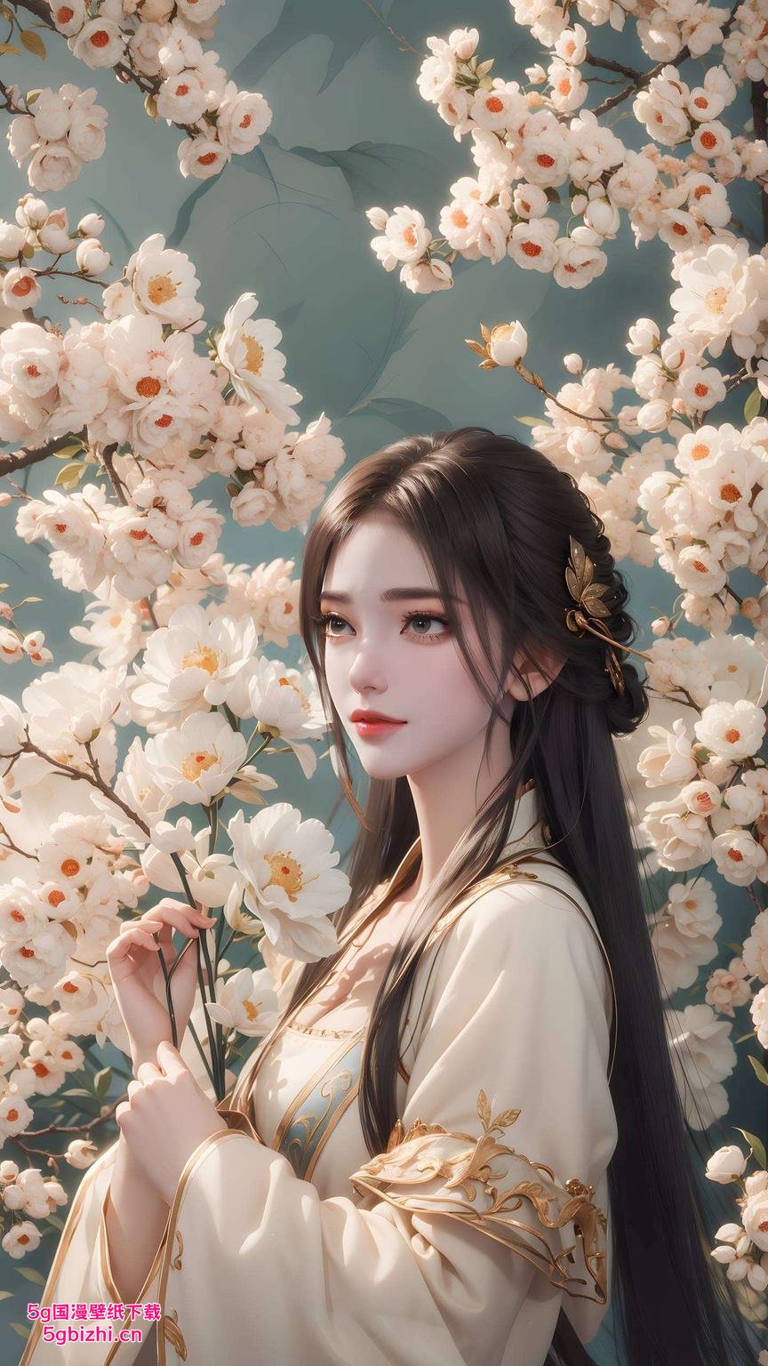 各位动漫迷们专为iPad打造的古风漫画壁纸！看看这位AI国漫女神姚曦