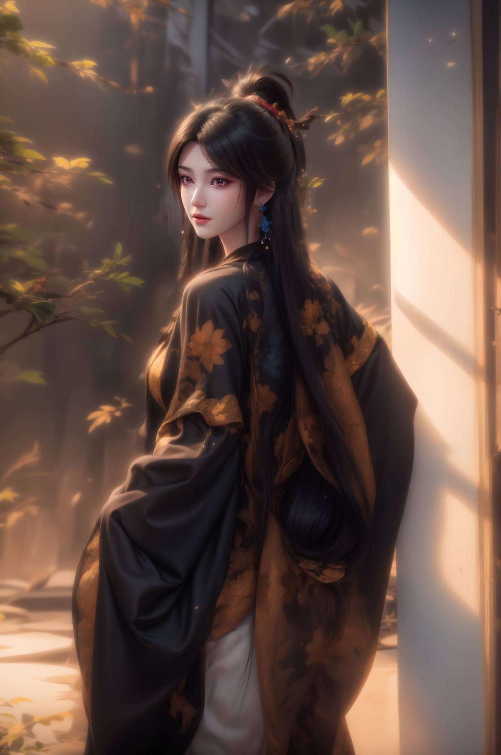 夭夭美眸元尊相伴