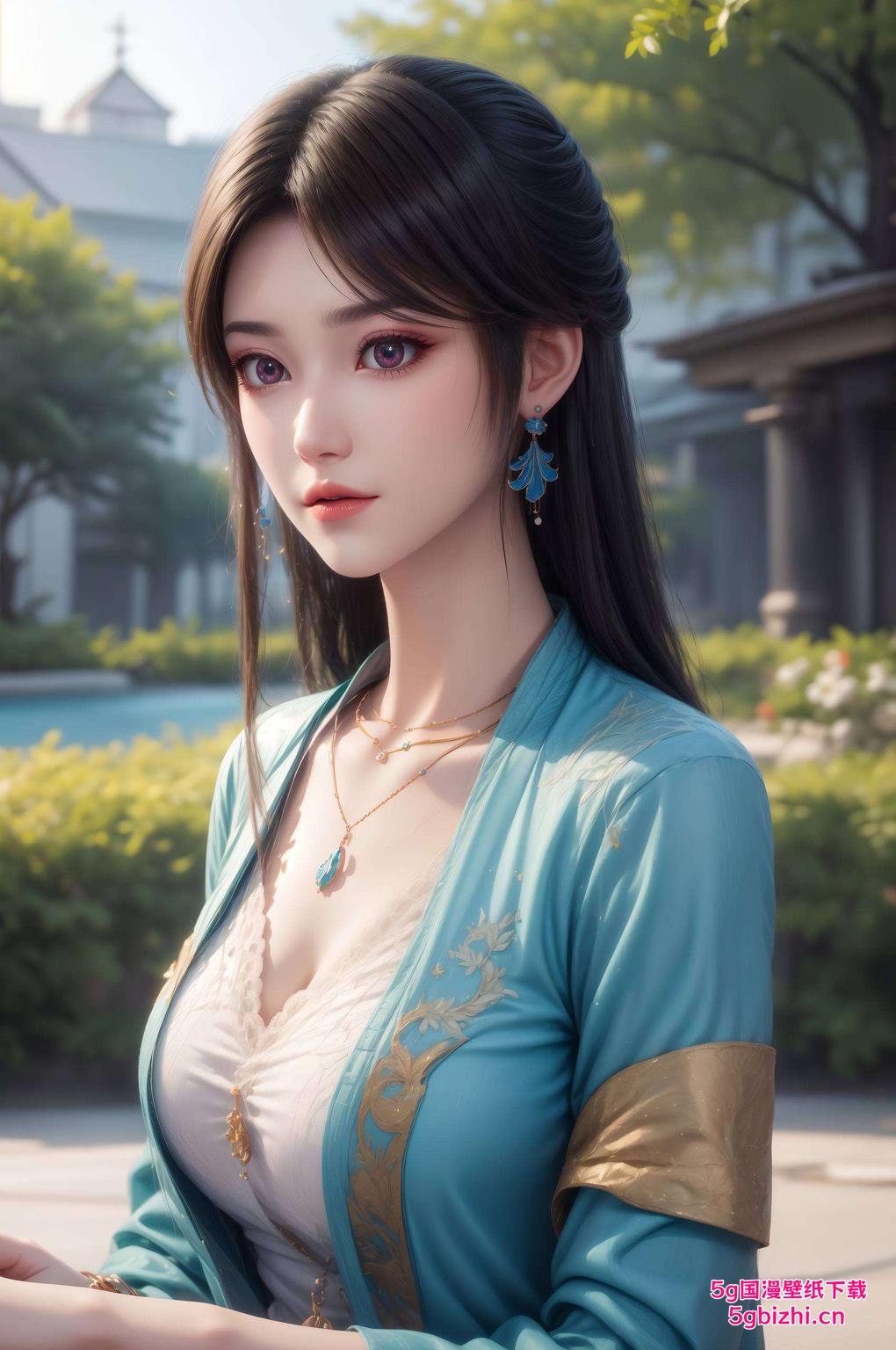 精美壁纸夭夭裸足踏遍山河