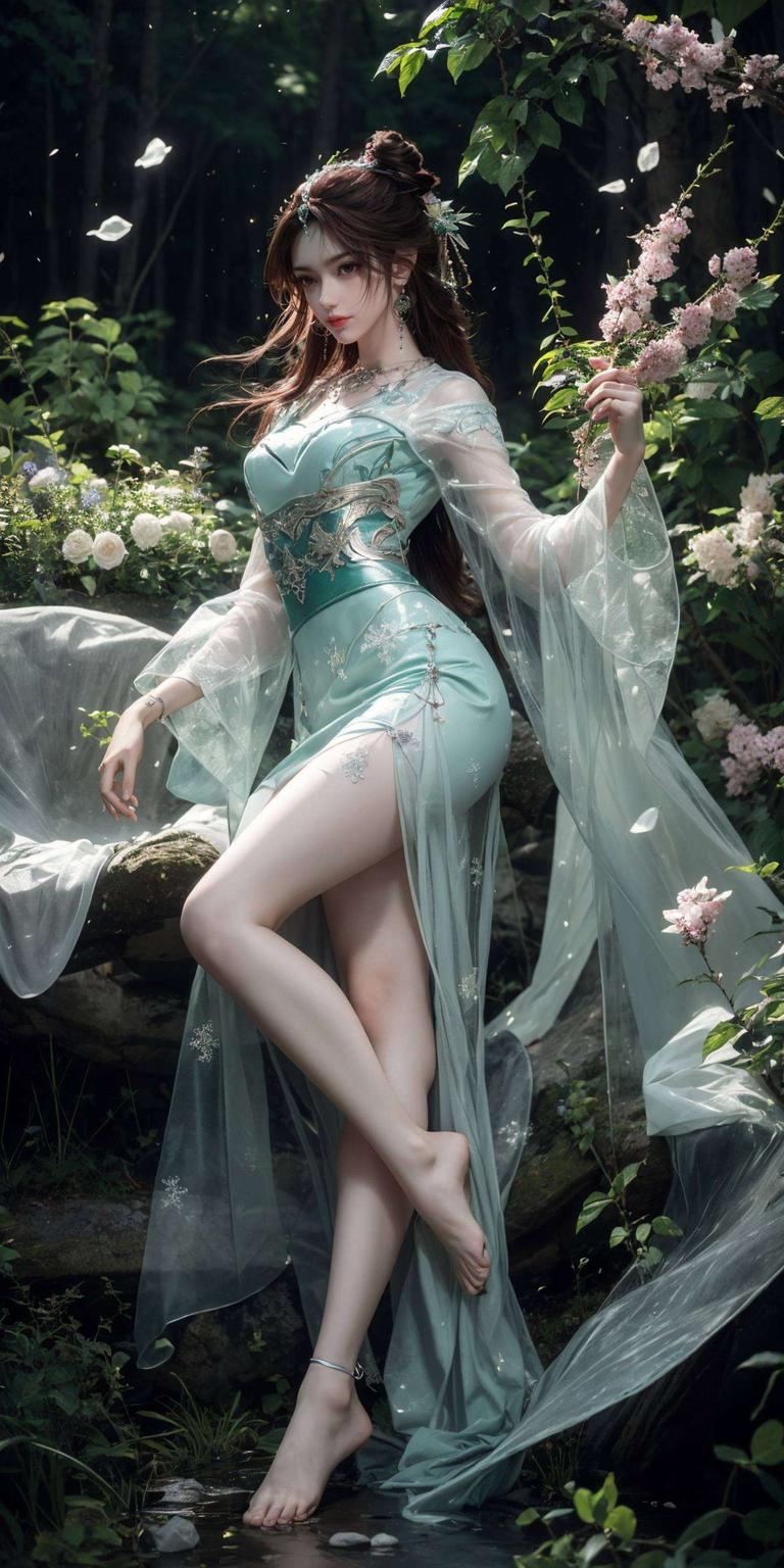 各位！今天给大家带来一款超赞的壁纸——叶倾仙性感图片壁纸仙气逼人