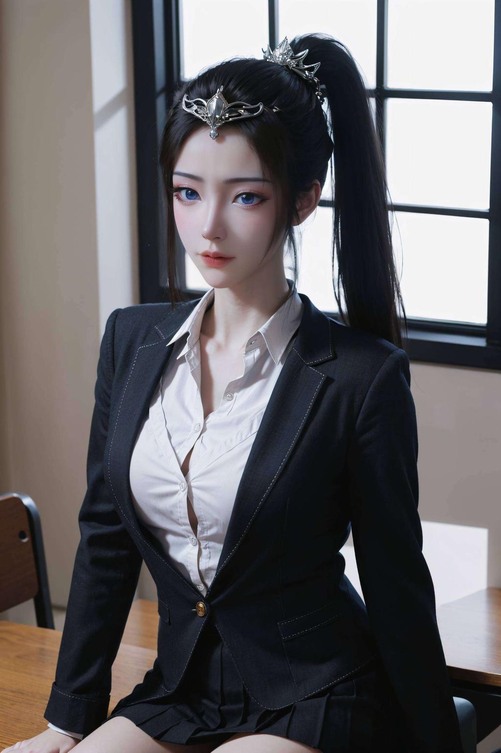 李元芳的英姿飒爽精美的画风