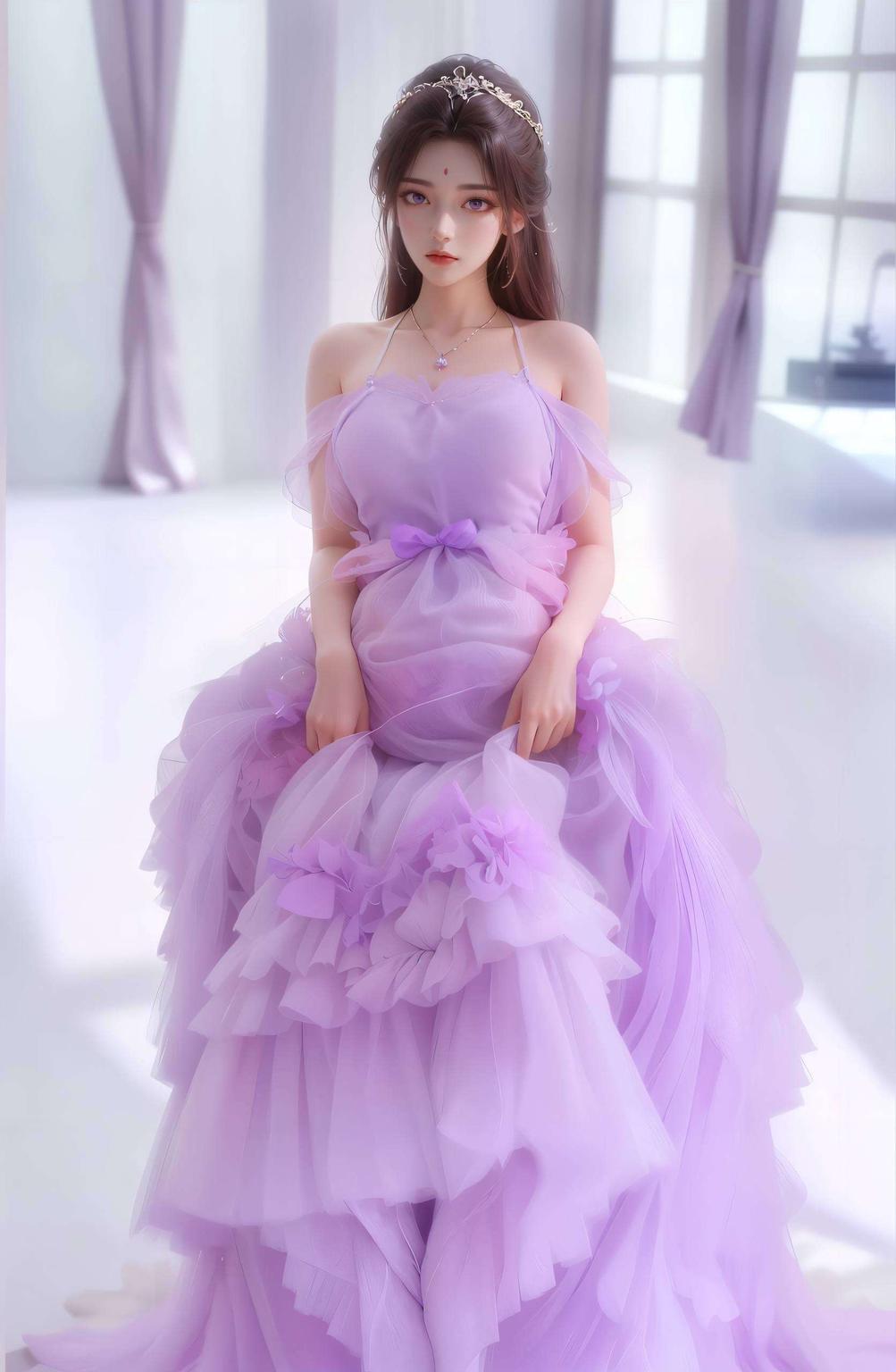 高清画质月婵仙子优雅侧身