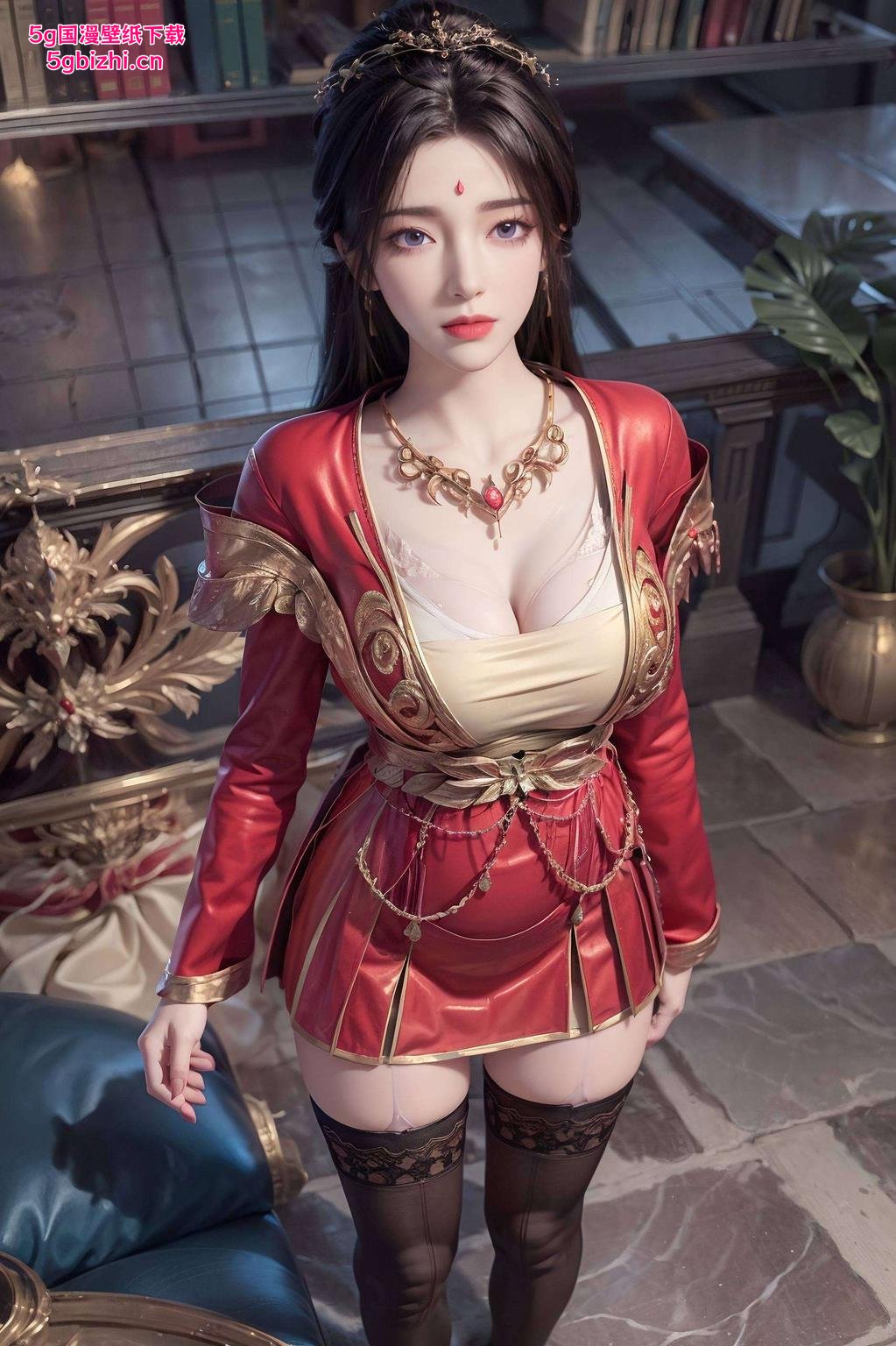 平板炫彩新装！高清画质月婵桌面壁纸