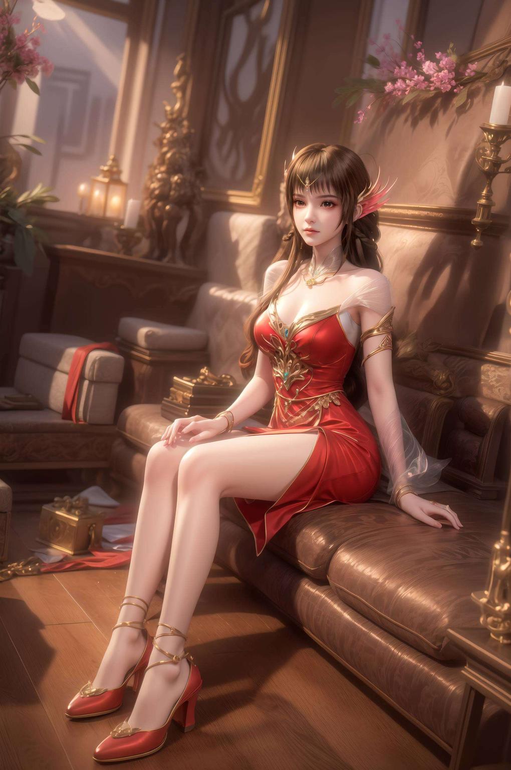 萌萌哒的二次元风格细节满分