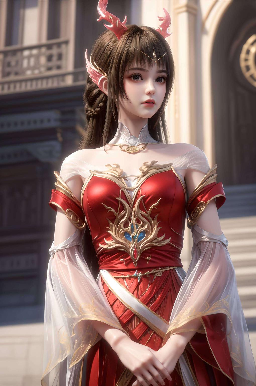 加上幽深的意境简直美得像是从古代穿越而来