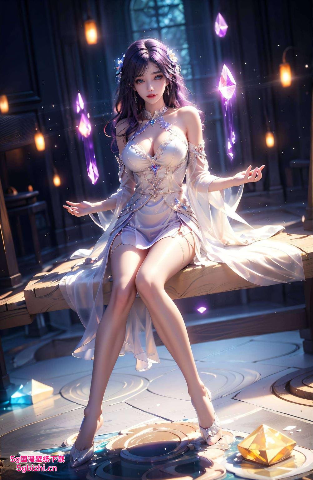 让你手机瞬间高大上今天给大家带来一款超精美的手机壁纸——完美世界云曦壁纸