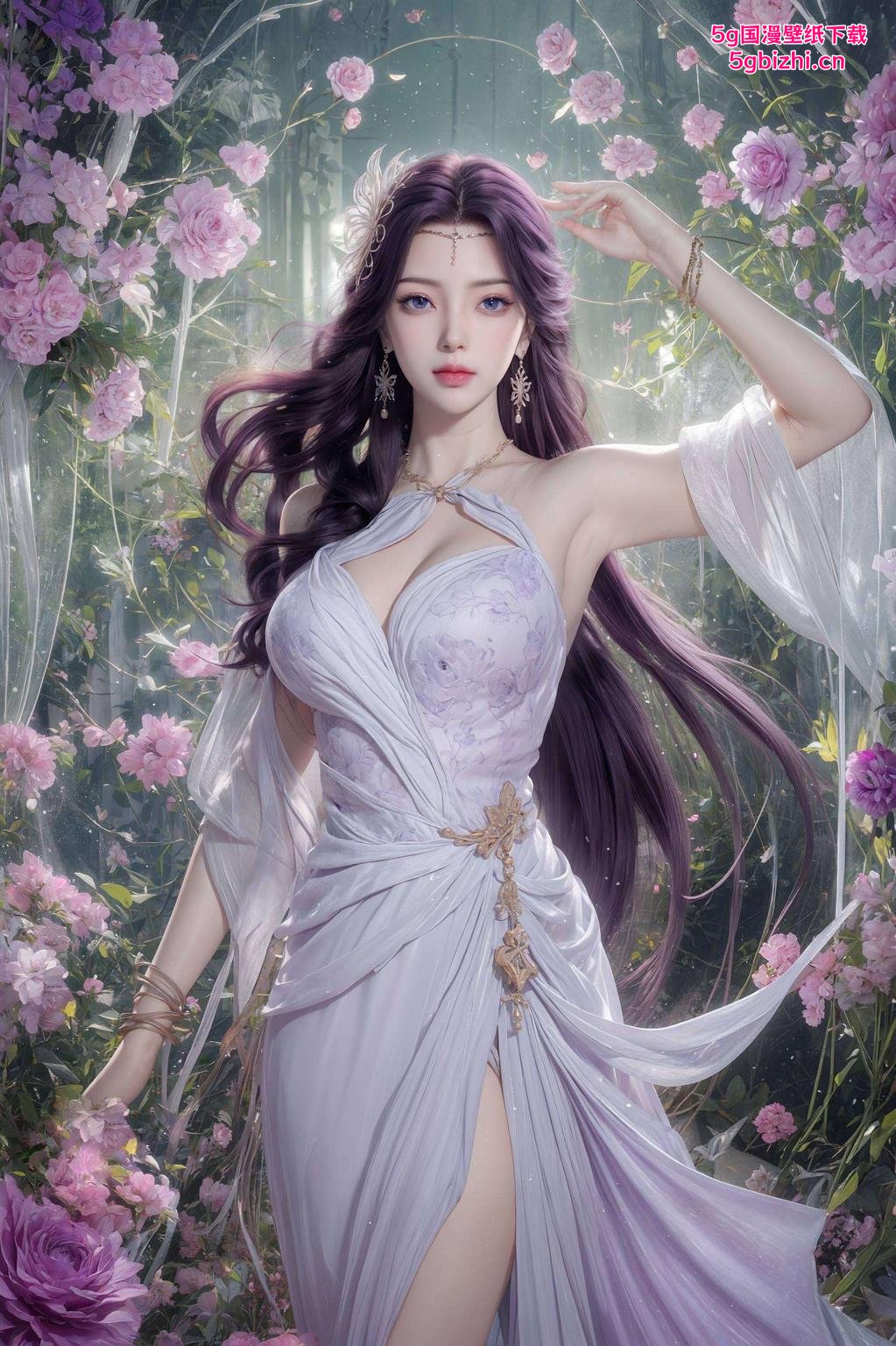 高清精细仿佛云曦就在指尖舞动