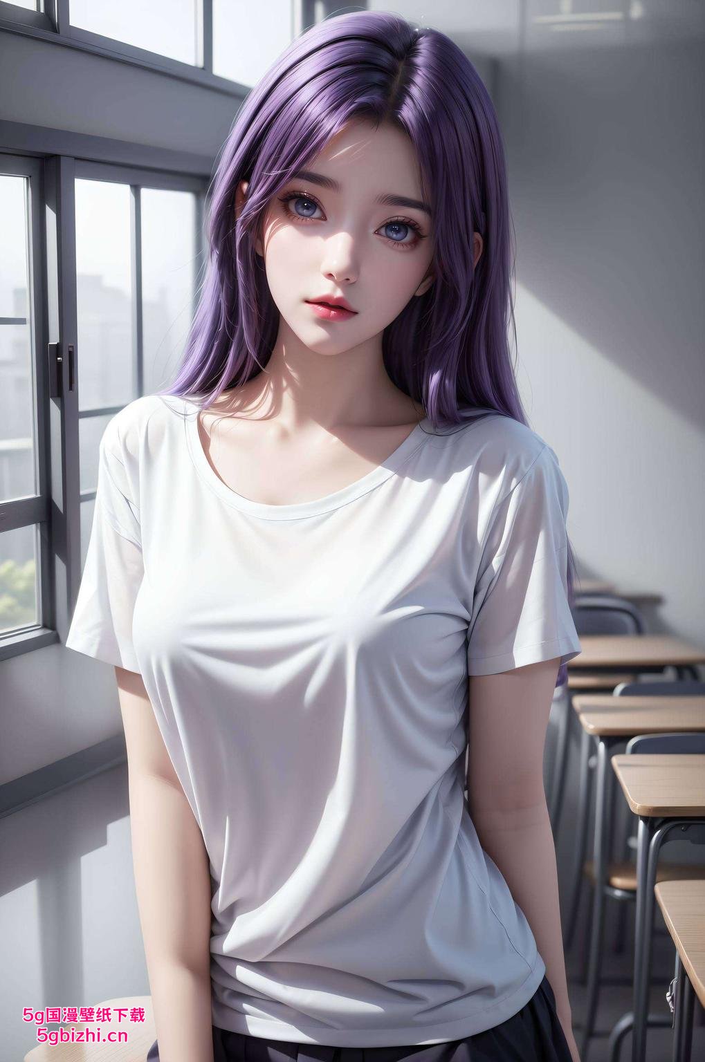 高清AI云曦电脑壁纸简洁而不失潮流