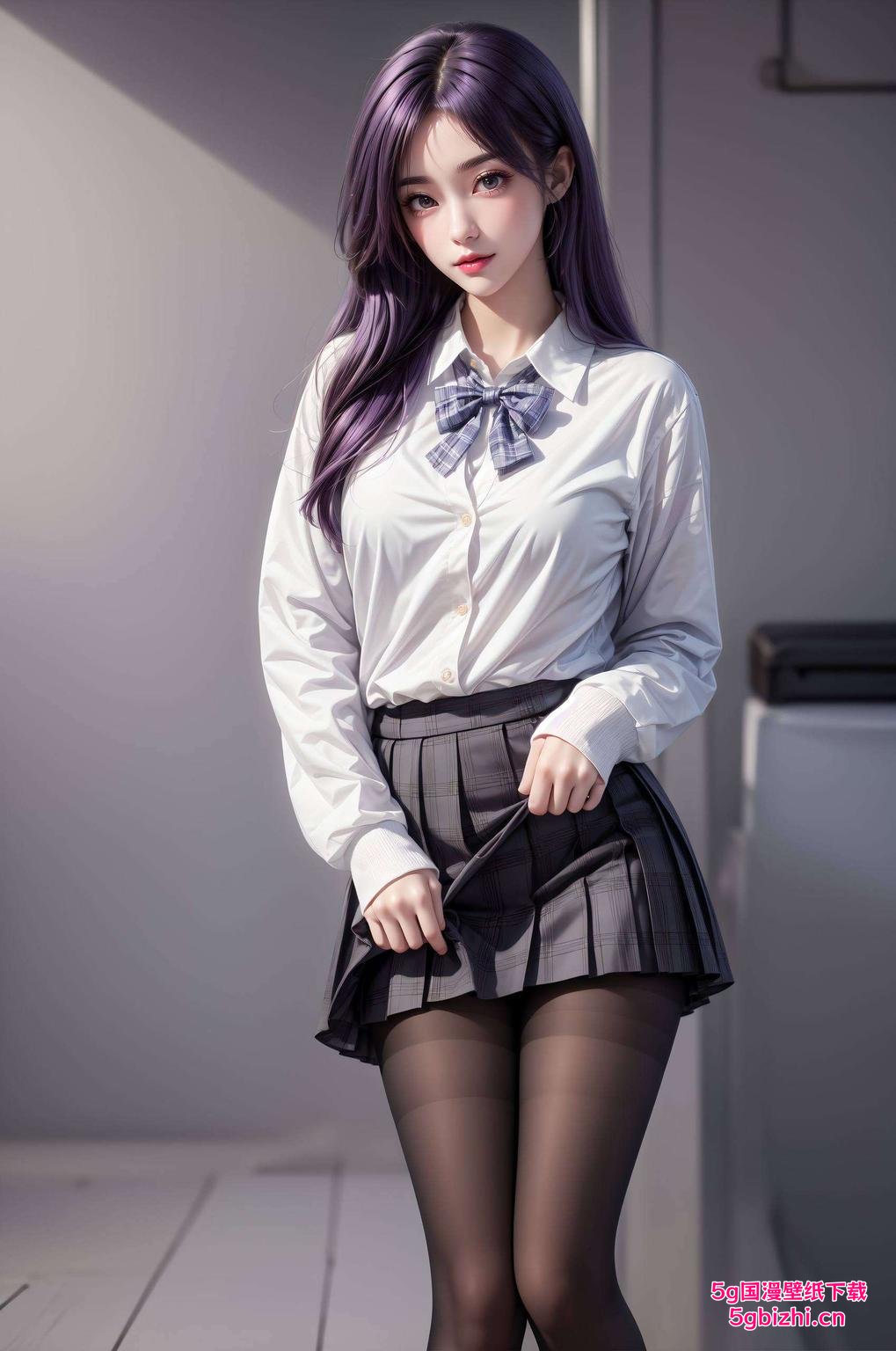 今天给大家带来一组古香古色的iPad壁纸两人置身幽静竹林