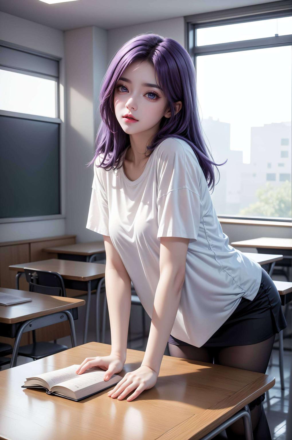 她优雅地驾驭着神兽动漫迷们