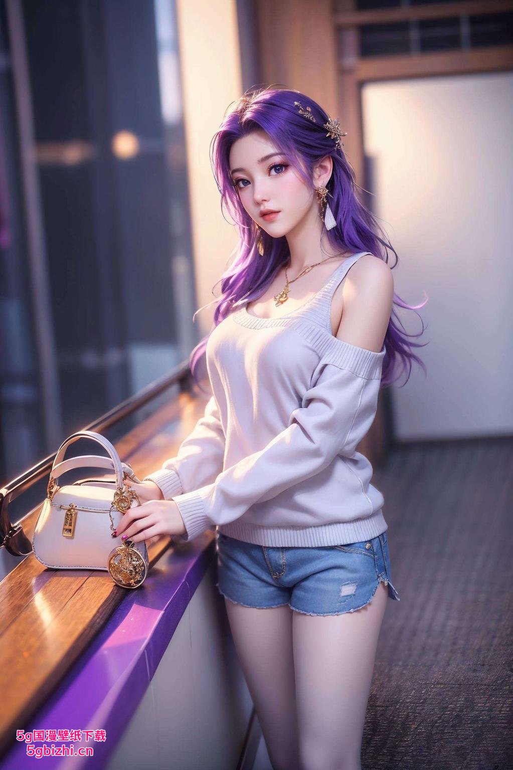 背景如梦似幻让人一秒沉浸在这梦幻世界