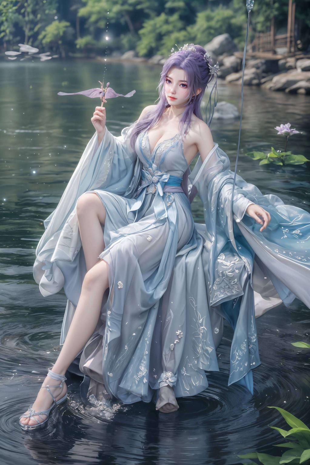 可爱女角色尽显萌态粉色梦幻