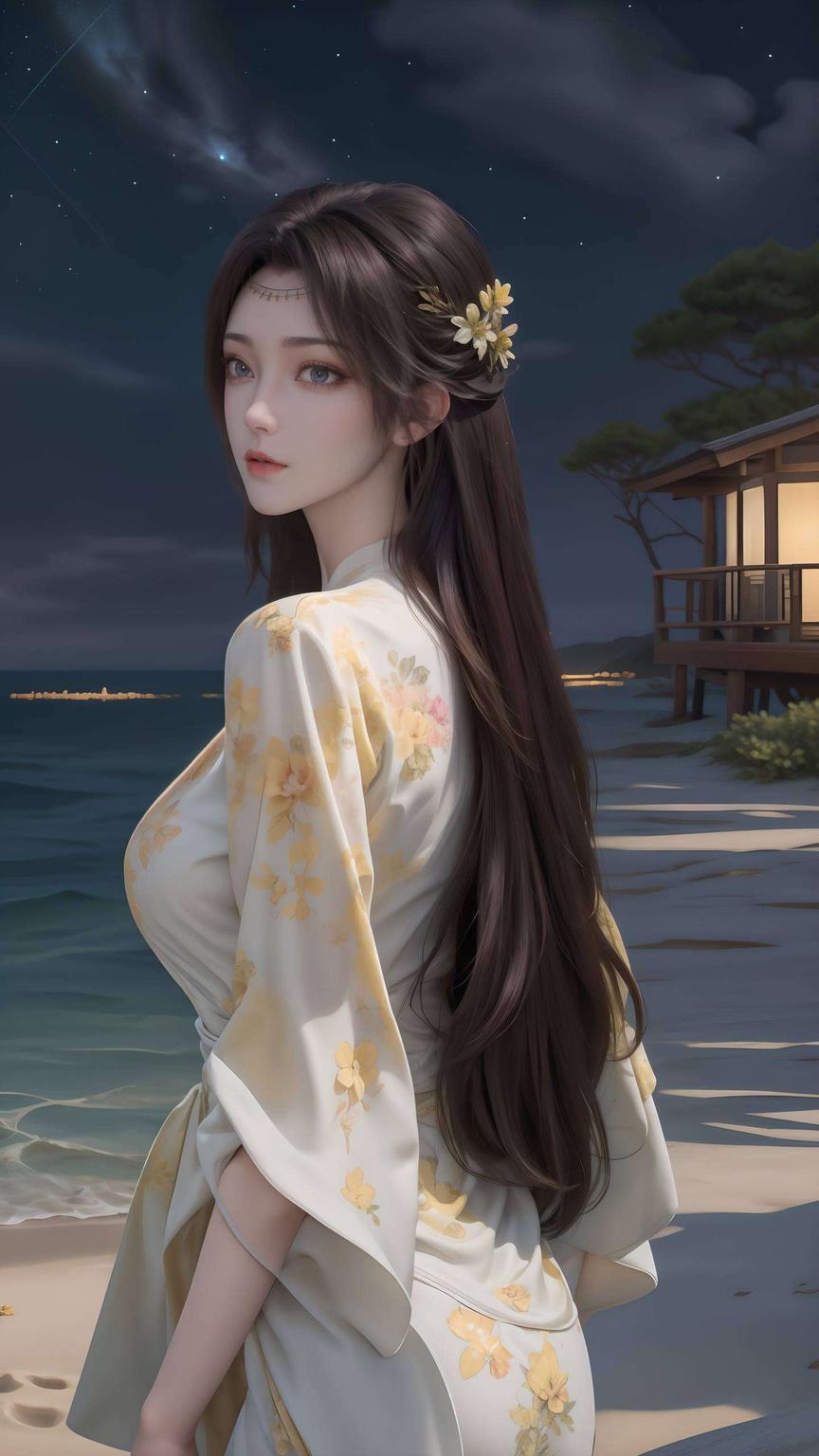 ins风满满融合了斗破苍穹中的云韵角色