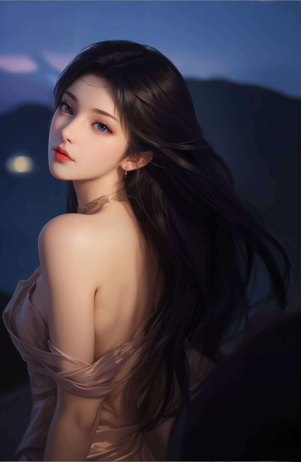 高清全身壁纸云韵翩翩舞动间