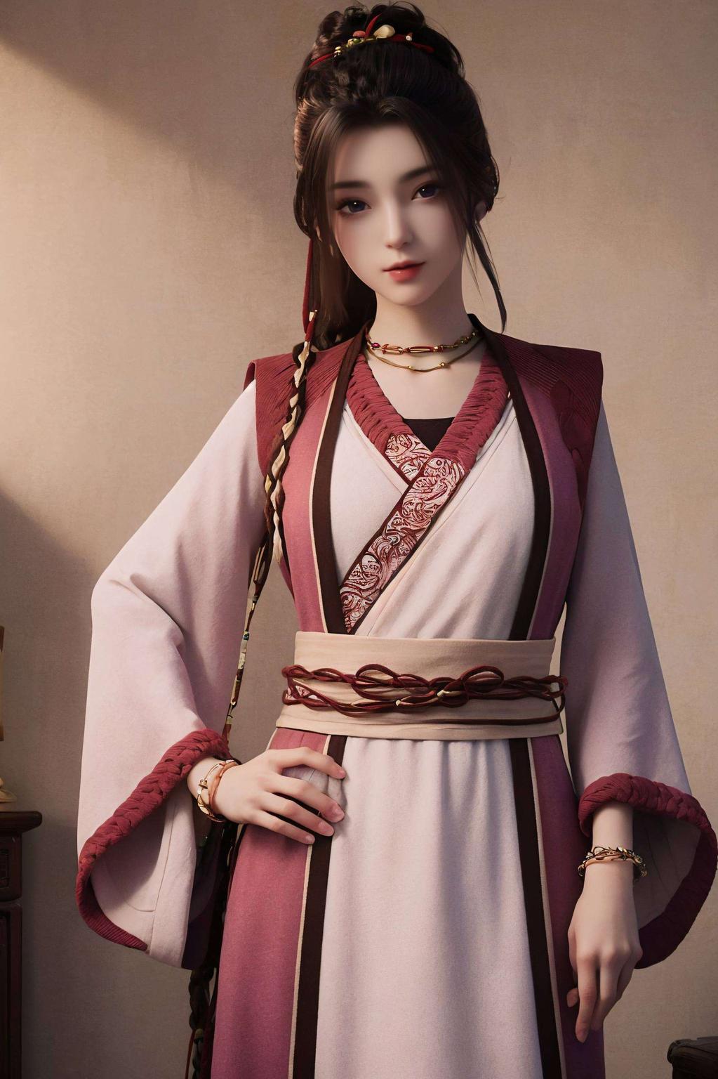 周小环辫子壁纸简直萌化人心！