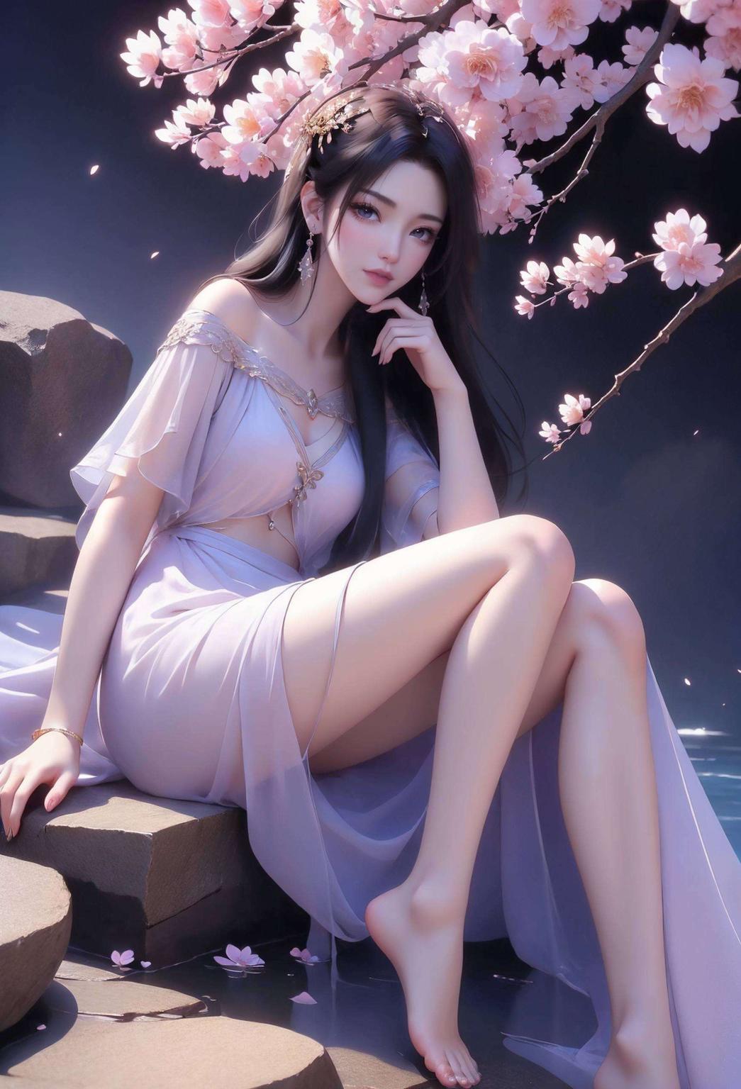 今天给大家带来一款超美的白底紫灵苹果动画壁纸！这款壁纸以清新的白色为背景紫色精灵轻盈舞动