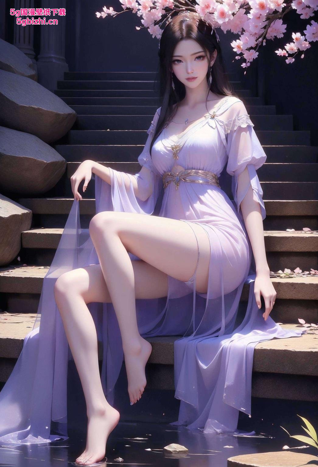 简直美得不像话🌸#超精致壁纸# #护眼ipadins风# #紫灵的壁纸图#