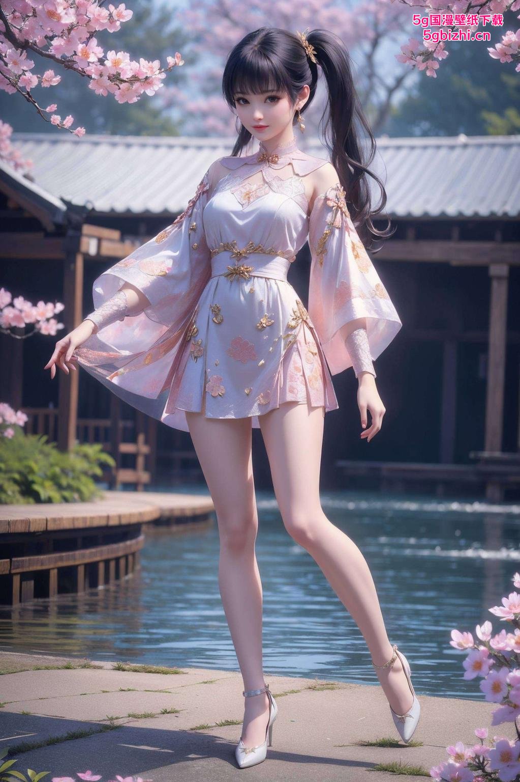 紫妍壁纸光影交错间